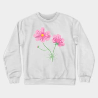 Cute Colorful Flower Crewneck Sweatshirt